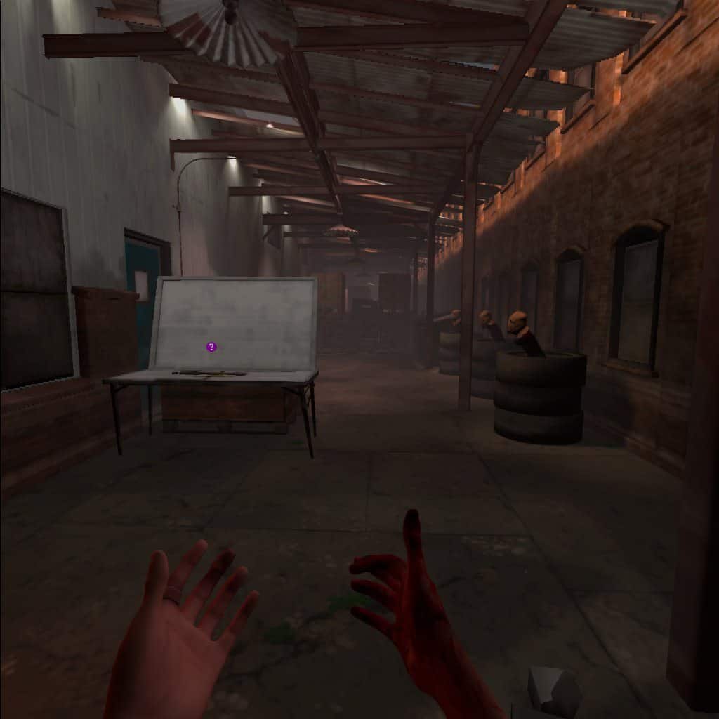 Virtual Reality Game auf der Oculus Quest 2