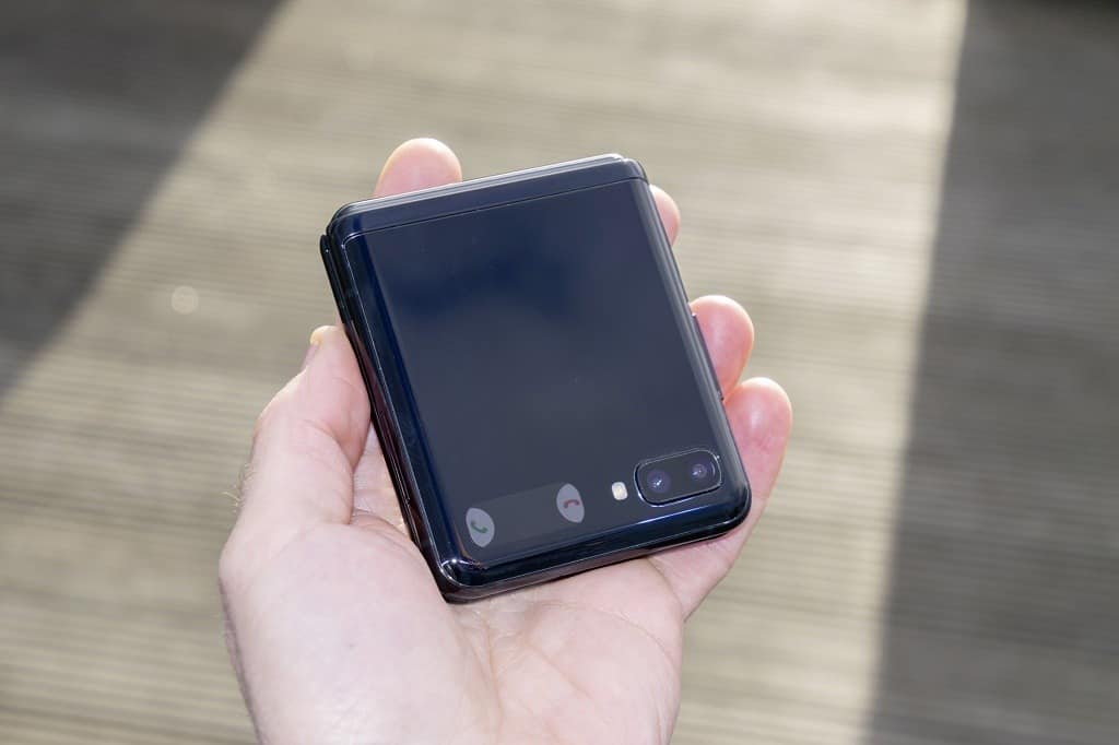 Galaxy Z Flip eingeklappt