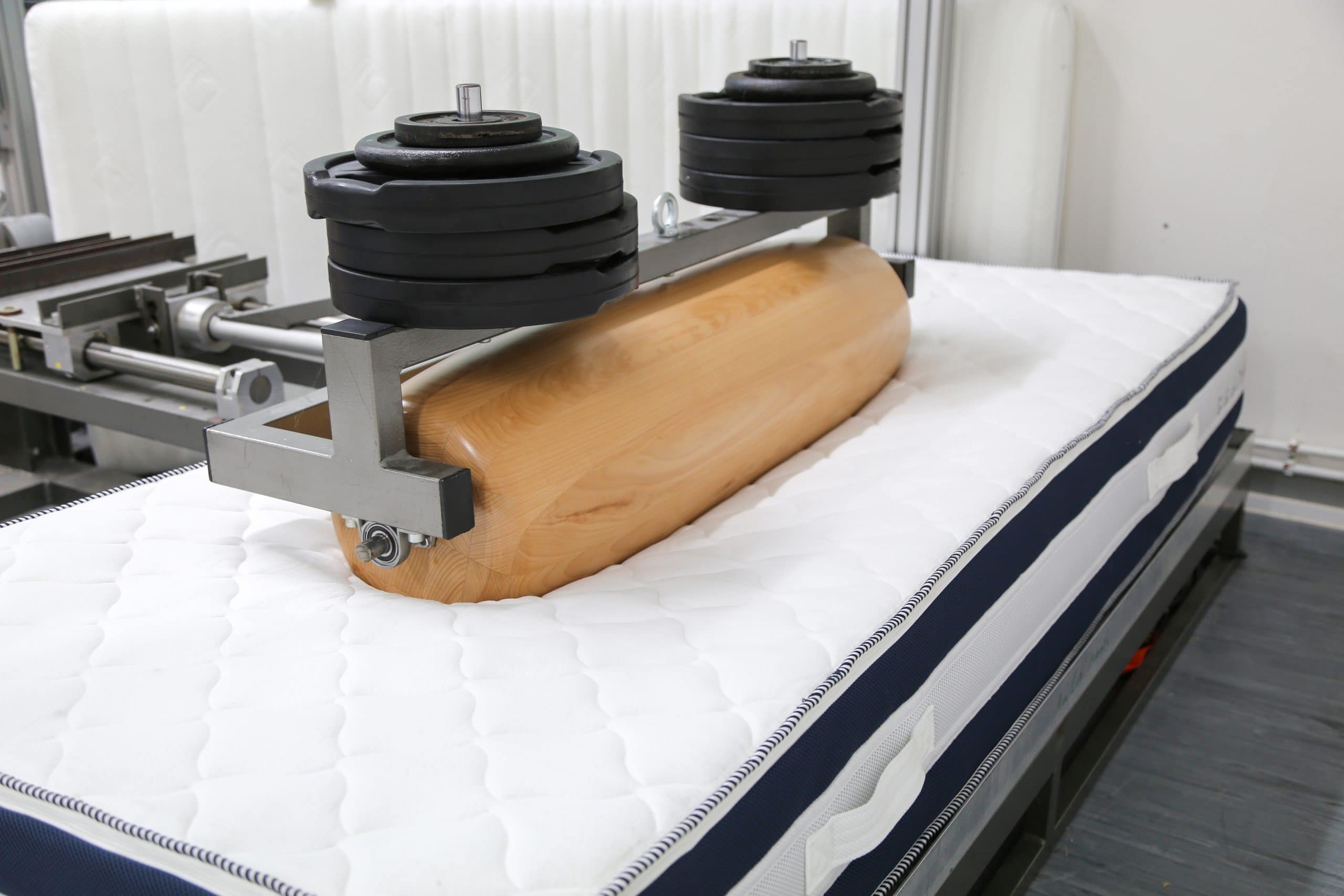 Continuous load tested on mattresses