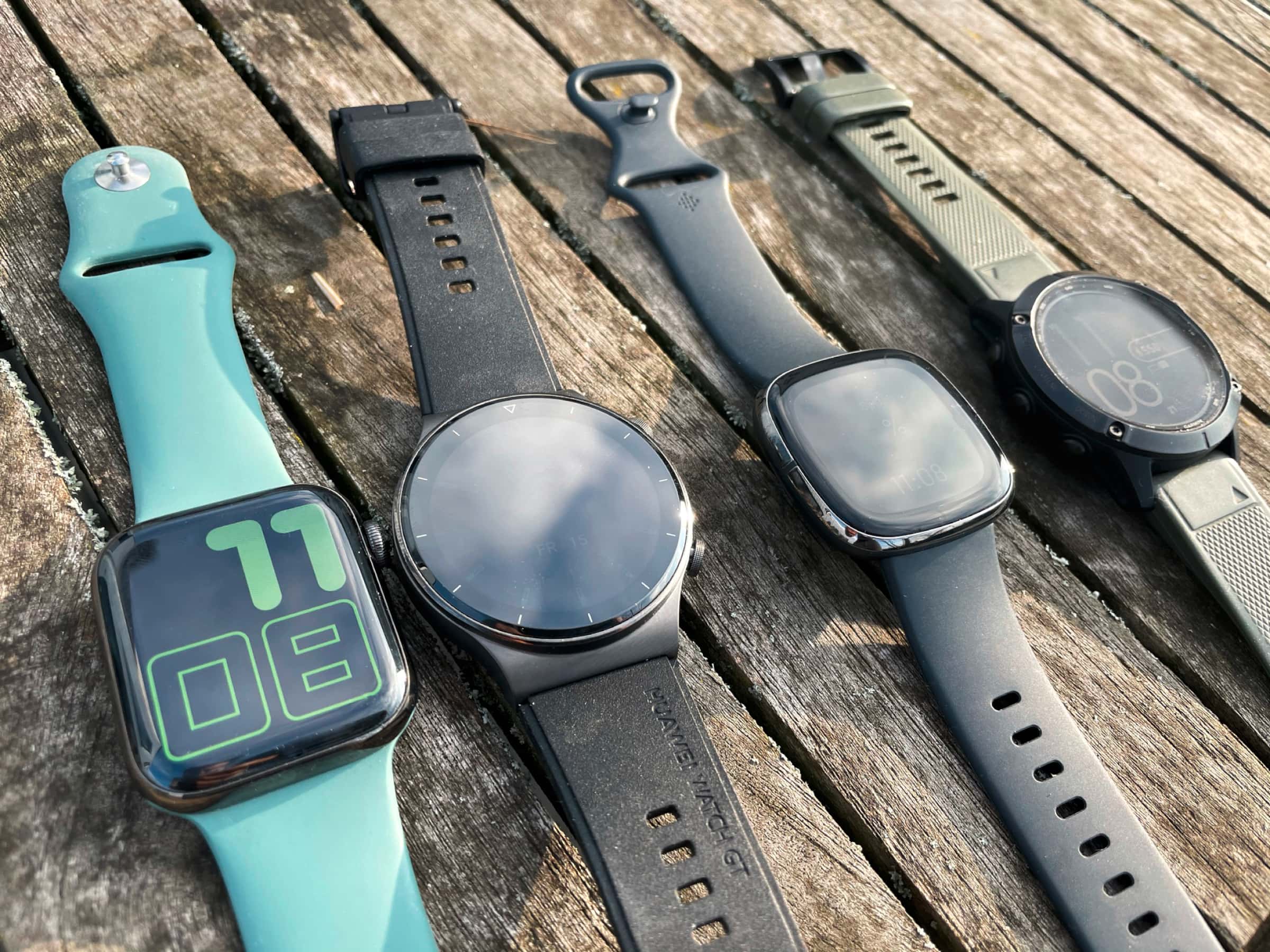 Smartwatches Bildschirme im Test