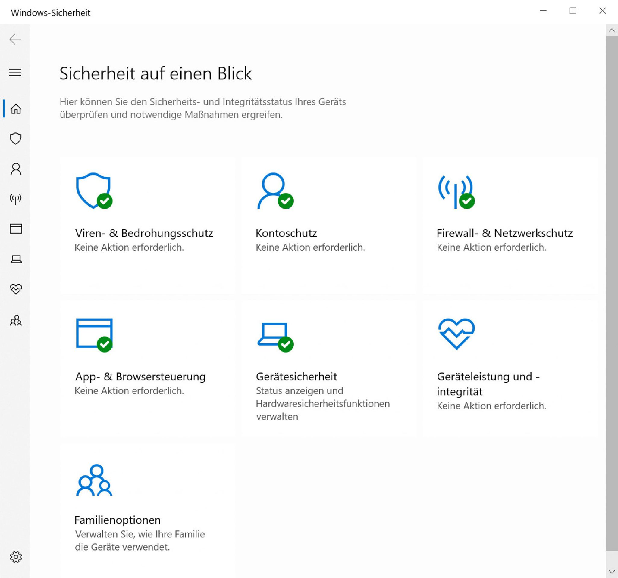 Windows Defender Virenschutz