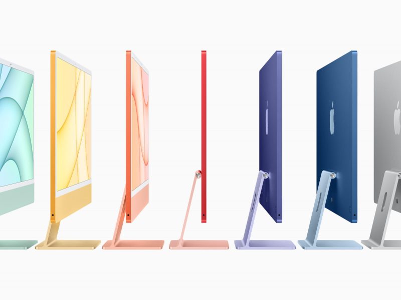 Apples neuen iMac gibt es in 7 unterschiedlichen Farben