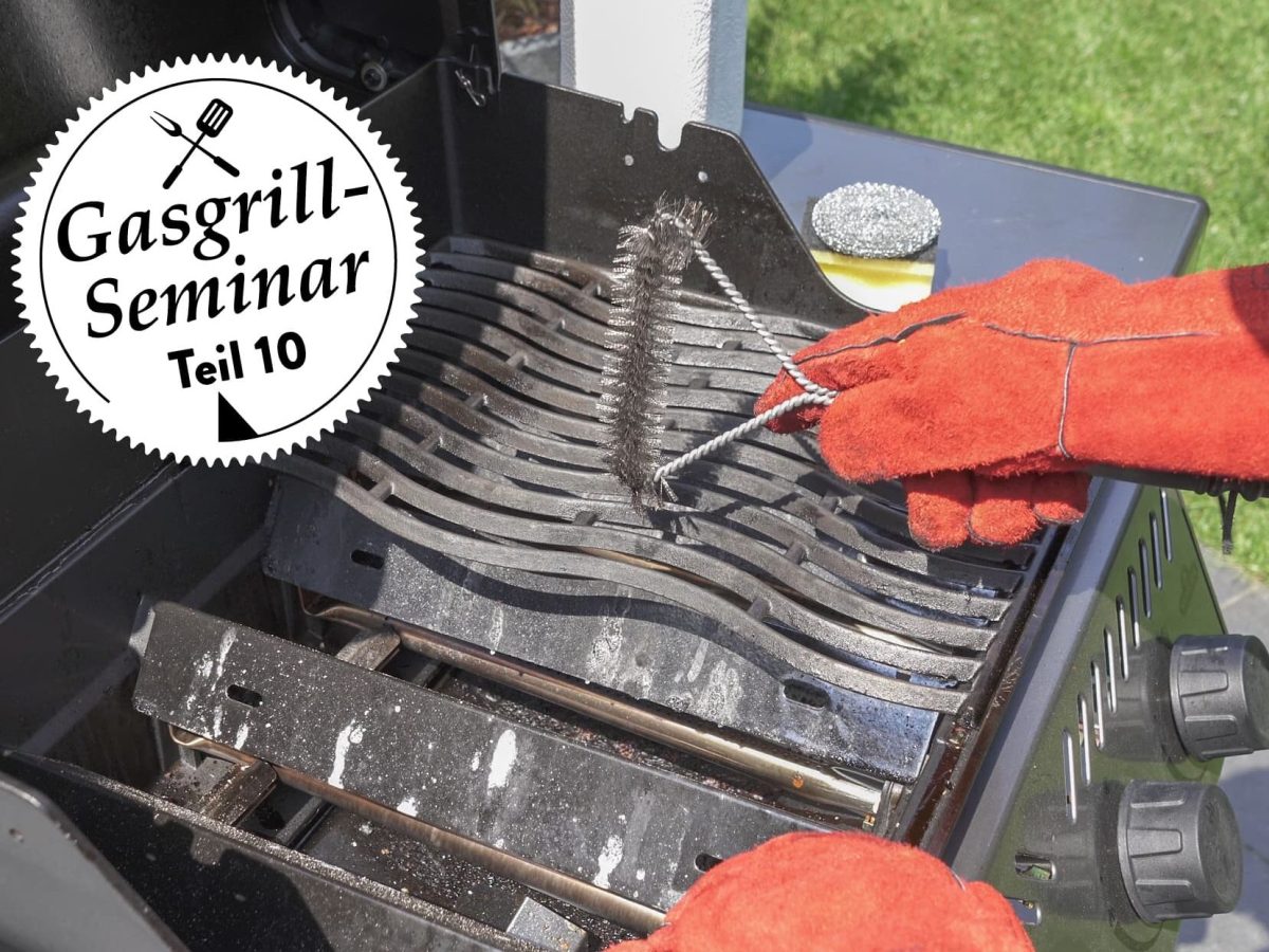 So machen Sie Ihren Grill fit für die neue Saison