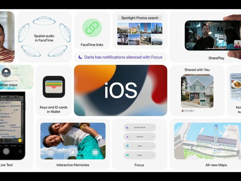 Apple iOS 15 Titelbild