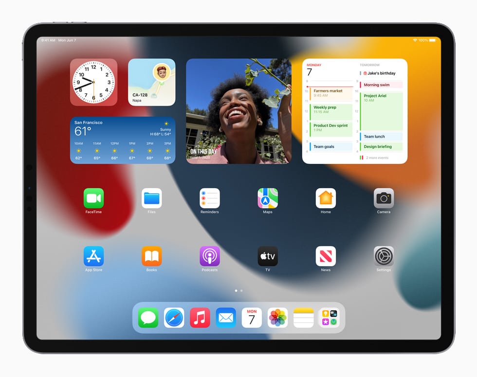 iPadOS 15 Widgets