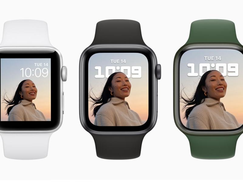 Apple Watch-Modelle im Größenvergleich