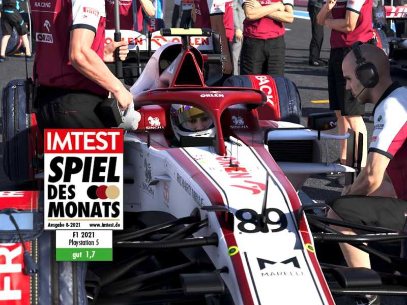 F1 2021 für PS5 im Test: Die Rückkehr der Retorten-Renner