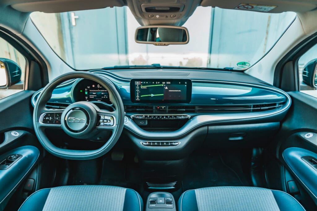 Cockpit des Fiats