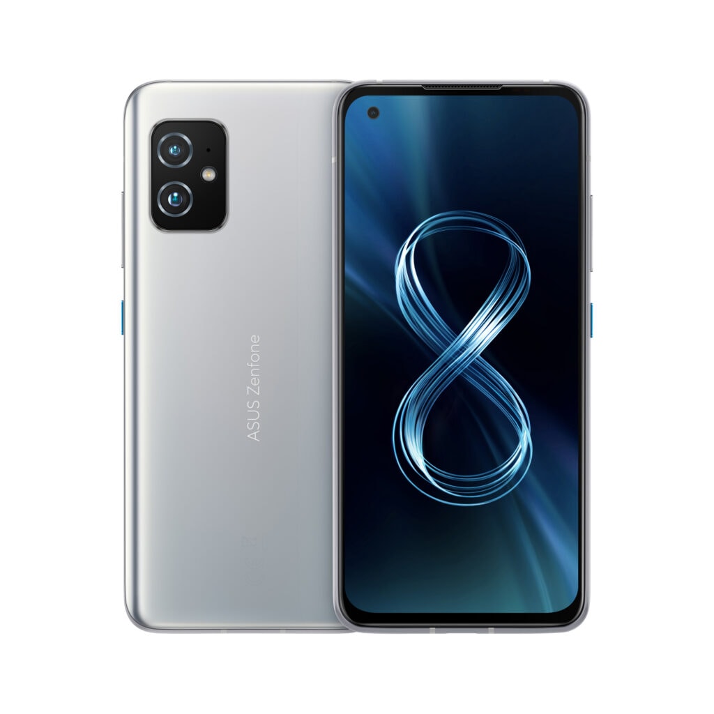 Vorder- und Rückseite des Zenfone 8