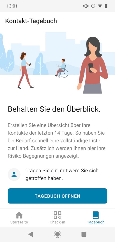 Corona-Warn-App Kontakte