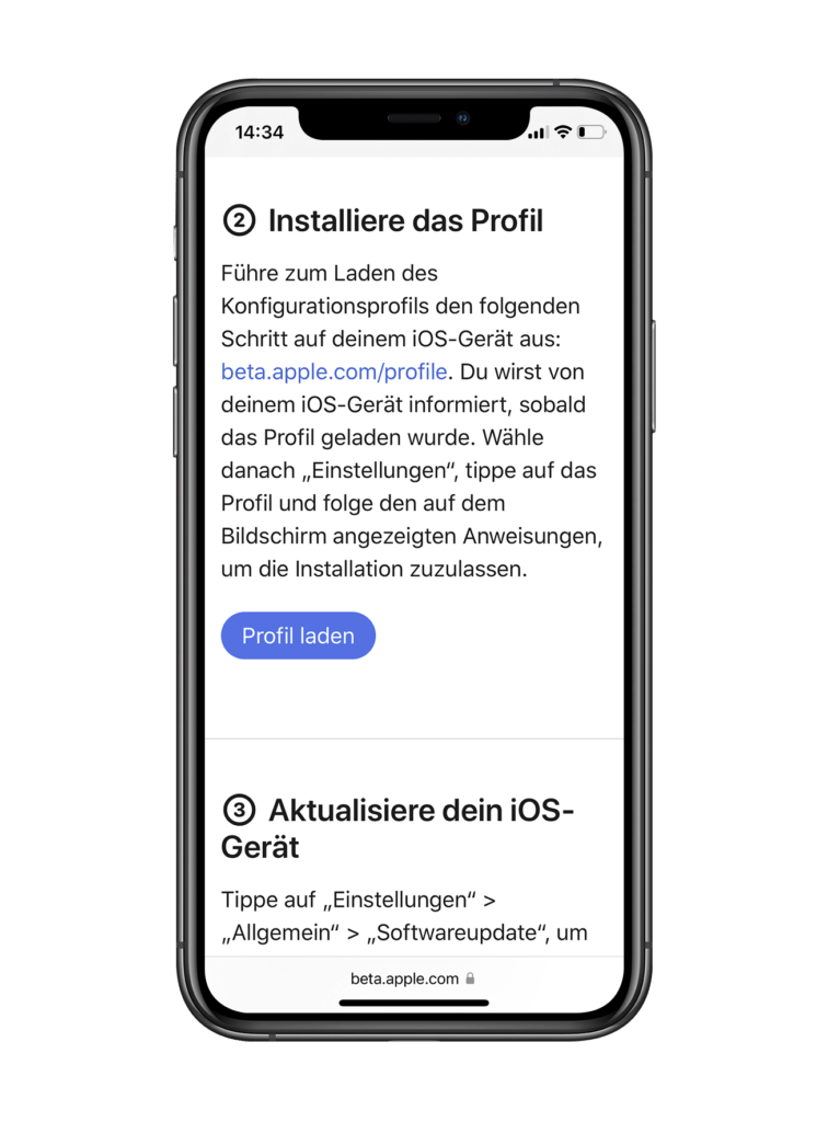 ios 15 installation