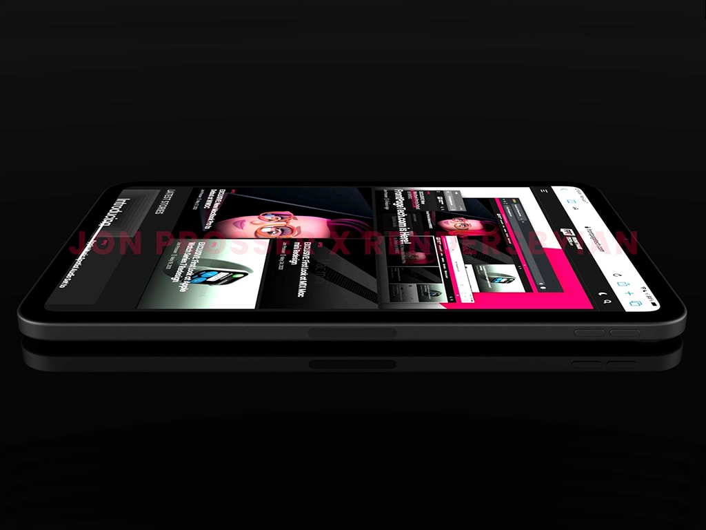 Ein Vorab-Entwurf des neuen iPad Mini 6