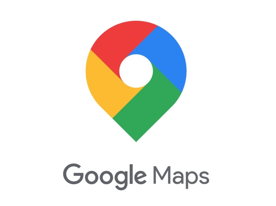 Das Logo von Google Maps