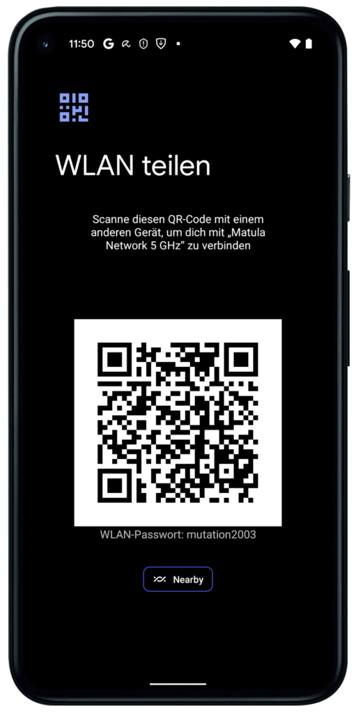 WLAN teilen