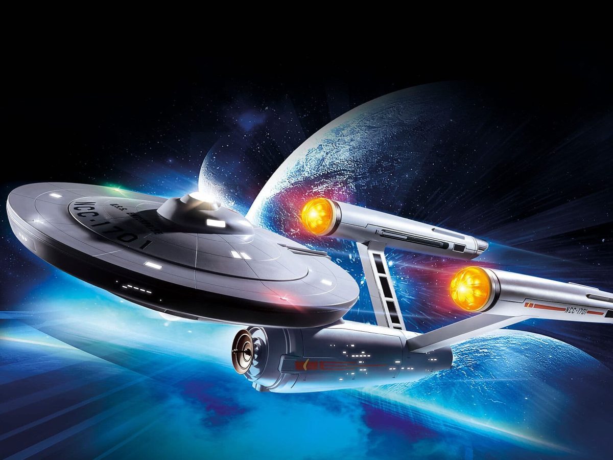 Die U.S.S. Enterprise NCC-1701 von Playmobil