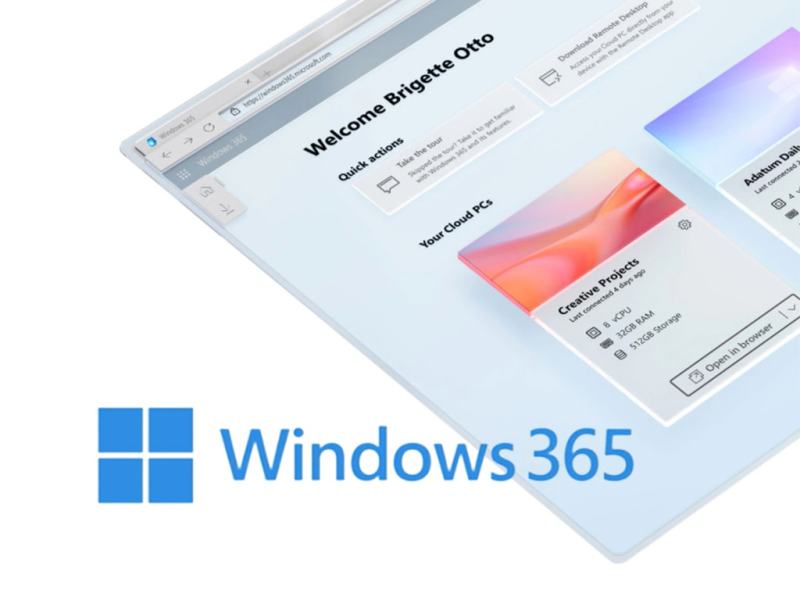 Das Logo von Windows 365