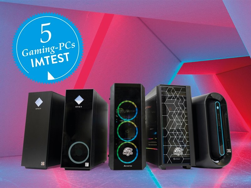 Ordentlich Dampf unter der Haube: 5 Gaming-PCs im Test