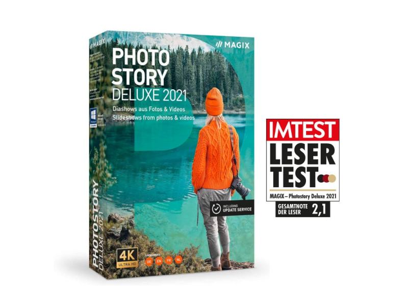 Magix Photostory Deluxe 2021 im Lesertest