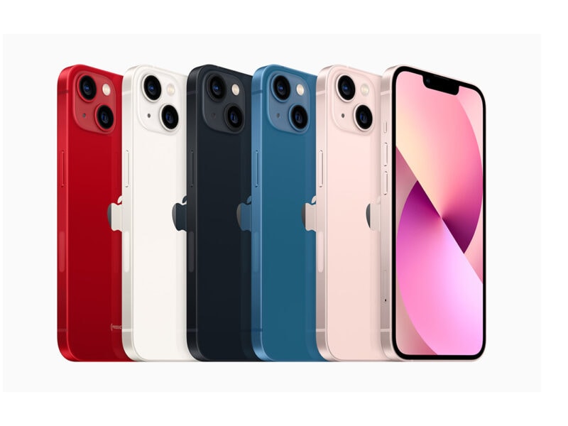 Die Farben des Apple iPhone 13