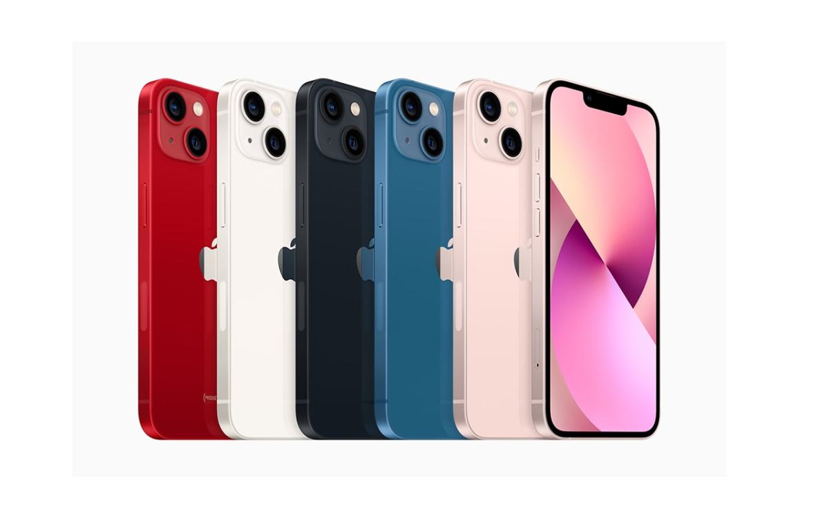 Die Farben des Apple iPhone 13