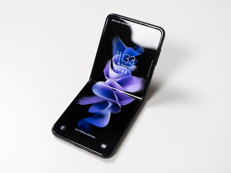 Samsung Galaxy Z Flip3: Klappbares Smartphone im Test