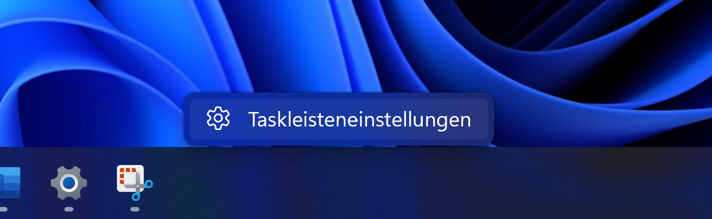 Windows 11 Taskleiste