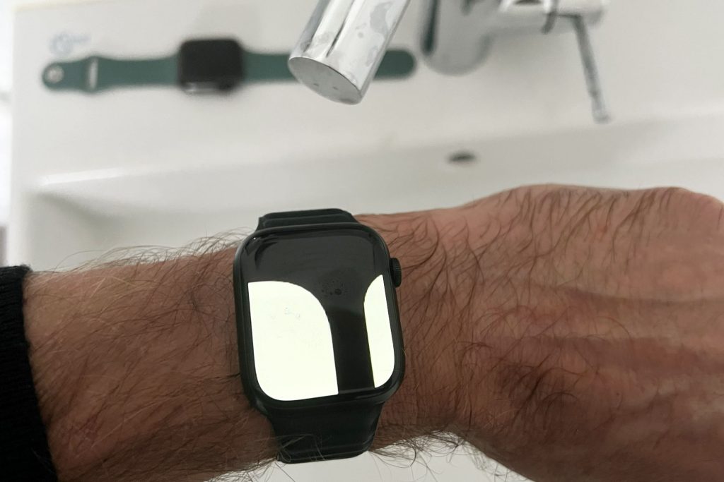 Apple Watch 7 reagiert auf Wasser