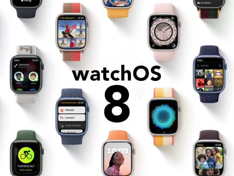 Bunte Apple Watches
