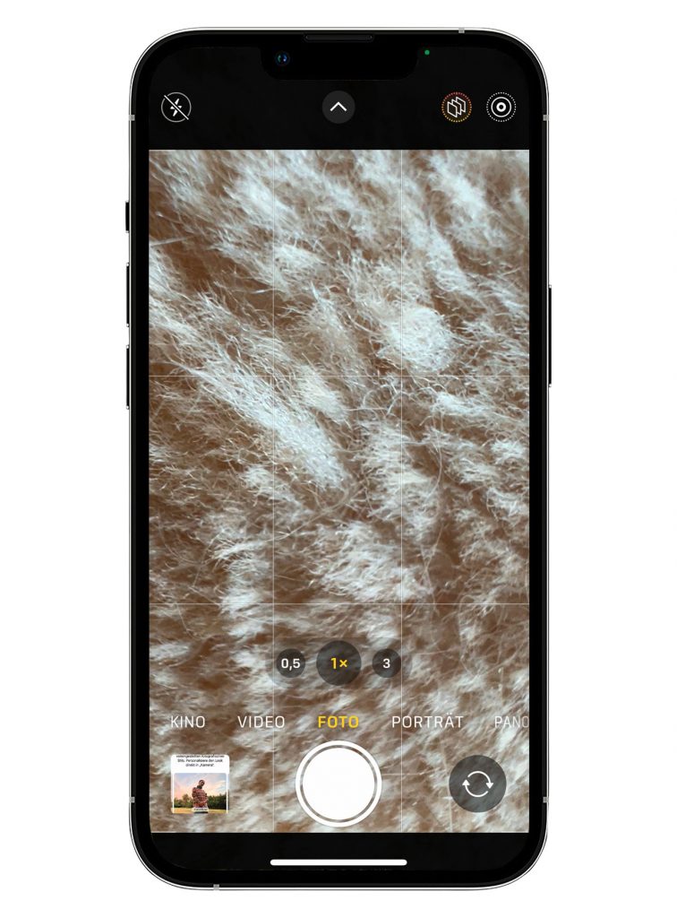 iPhone 13 Pro Makroaufnahme