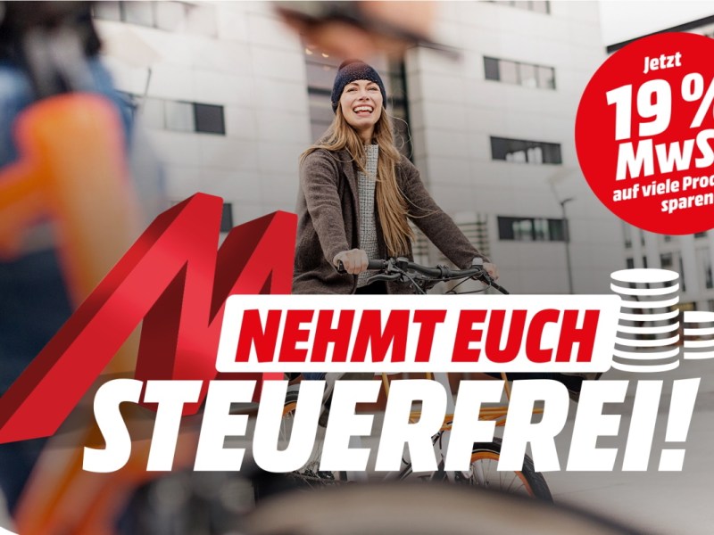 Mehrwertsteuer-Aktion bei Media Markt