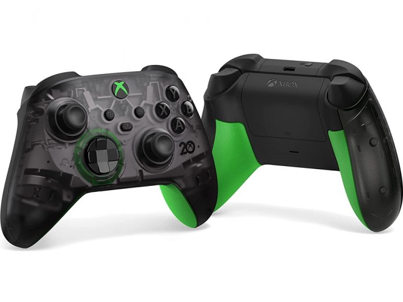 Xbox-Controller von vorne und hinten