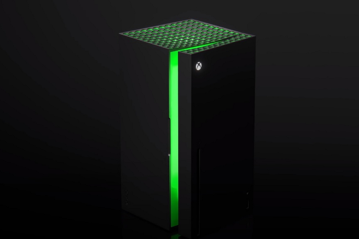Der Xbox-Kühlschrank öffnet sich
