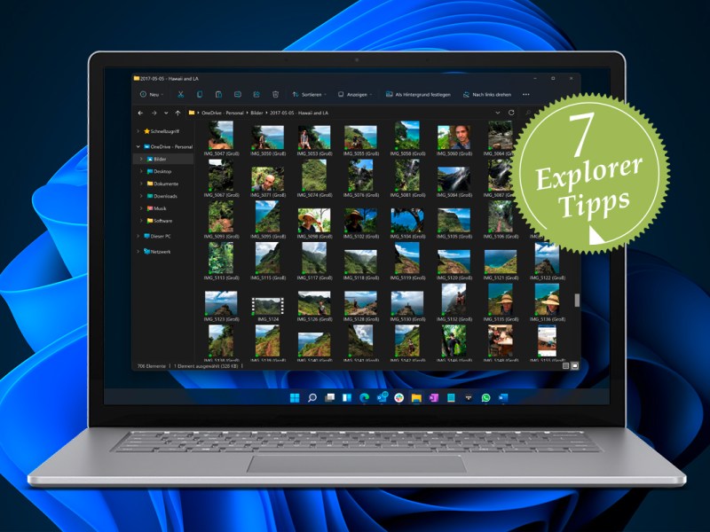 Windows 11: Alle neuen Explorer-Funktionen