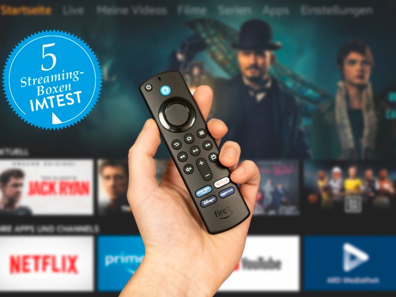 TV und Serien aus dem Netz: 5 Streaming-Boxen im Test