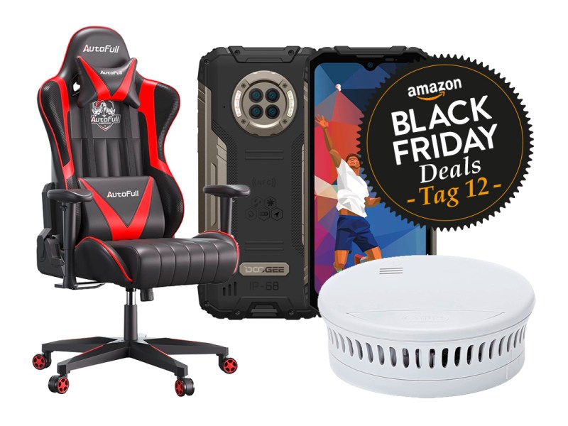 Drei Artikel aus dem Black Friday Amazon-Angebot nebeneinander