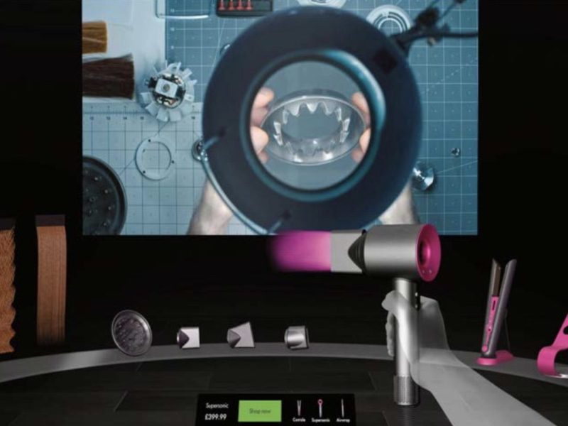Dyson Demo VR: Haushaltsgeräte im virtuellen Raum ausprobieren