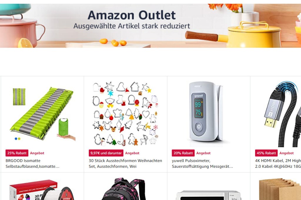 Amazon outlet