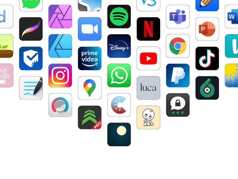 Die beliebtesten Apps Icons 2021 für iPhone und iPad