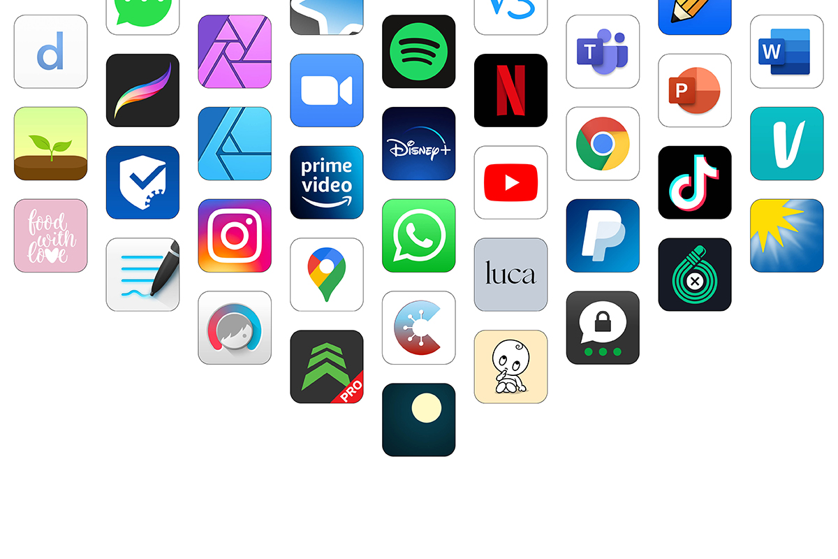 Die beliebtesten Apps Icons 2021 für iPhone und iPad