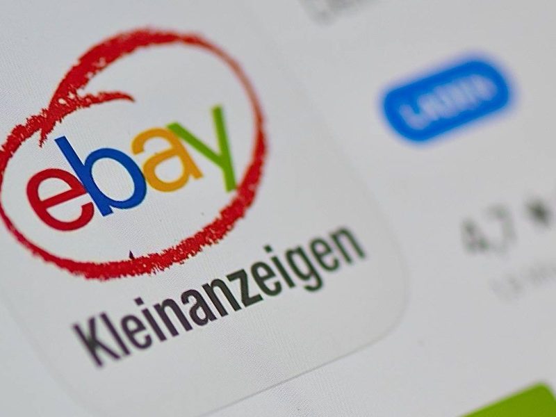 Das Logo von ebay Kleinanzeigen