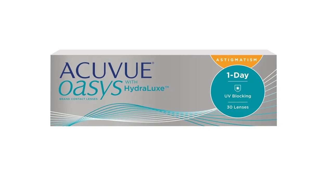 Zu sehen ist die Verpackung von Acuvue Oasys