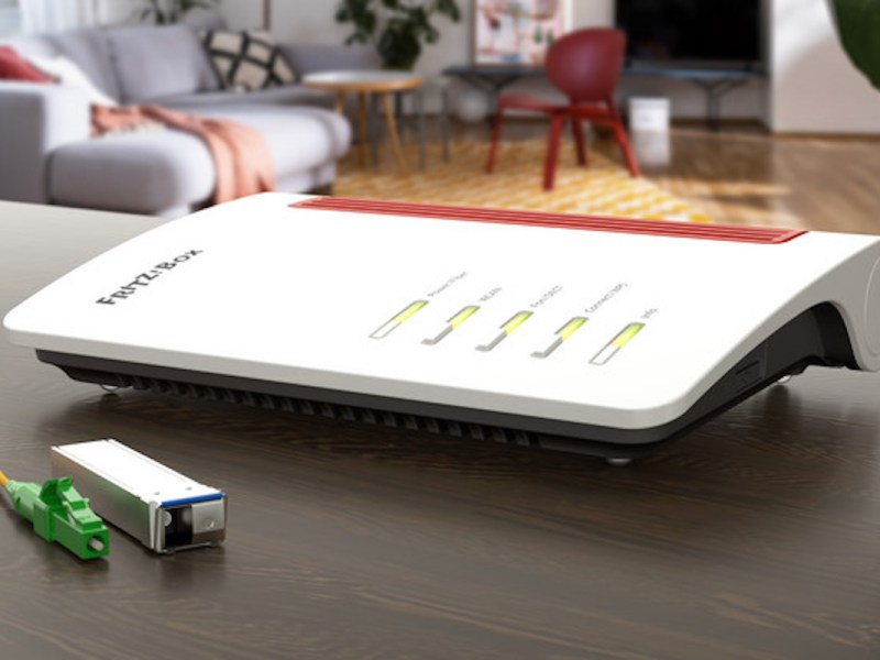 Ein Router von vorne