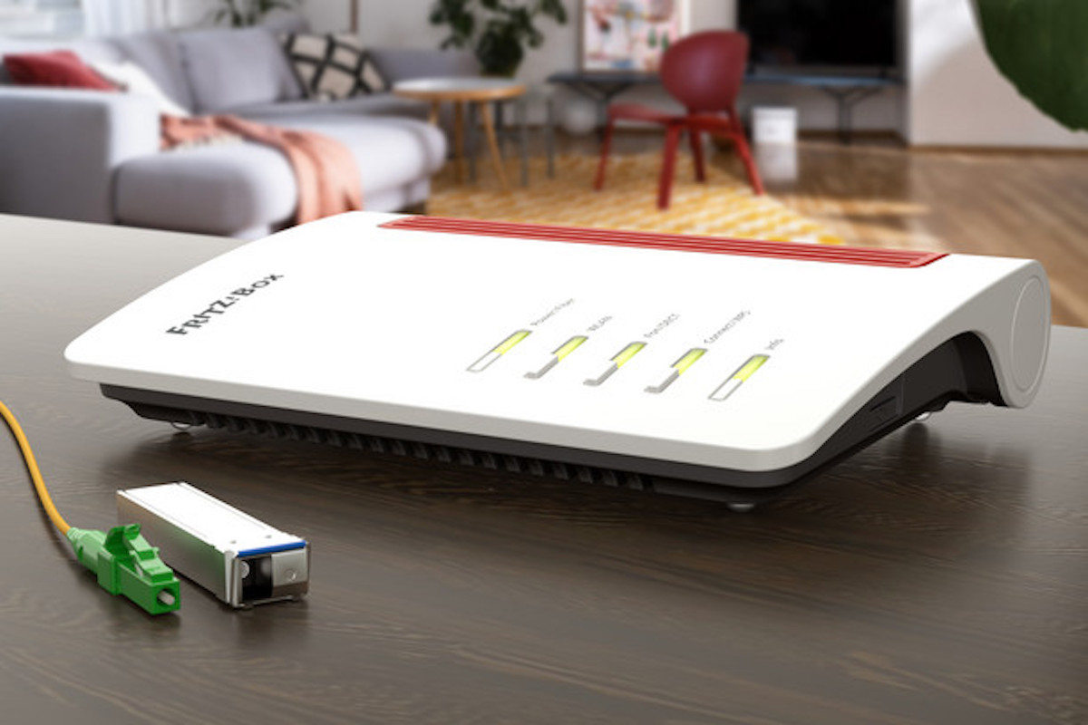 Ein Router von vorne