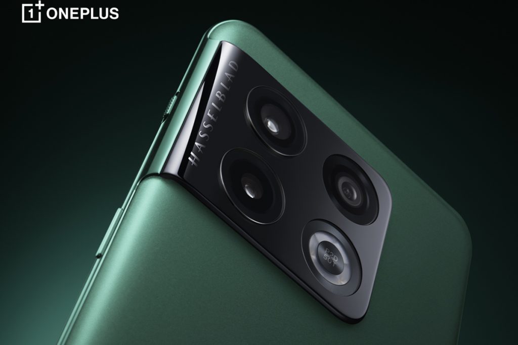 OnePlus 10 Pro in Grün Kameras der Rückseite