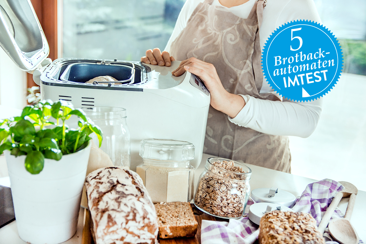 Welcher ist der beste Brotbackautomat? Test mit 5 gefragten Modellen -  IMTEST