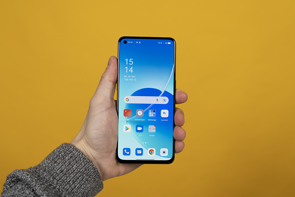 Oppo Reno 6 5G Display frontal