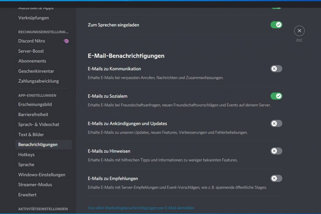 Discord Nachrichten verwalten