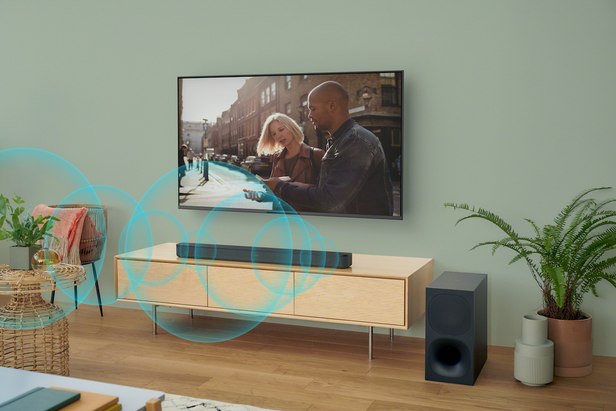 Eine Soundbar von Sony