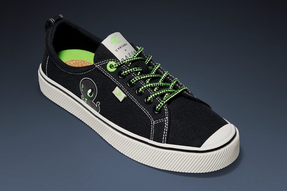 Ein Turnschuh von Razer