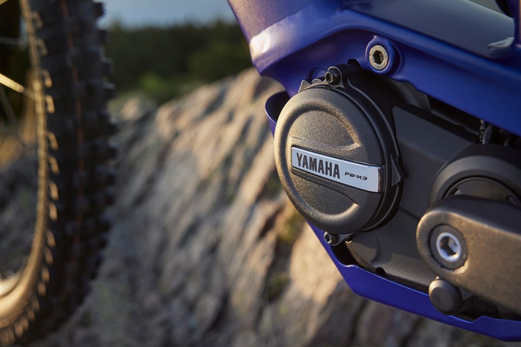 Mittelmotor von Yamaha bei einem E-Bike